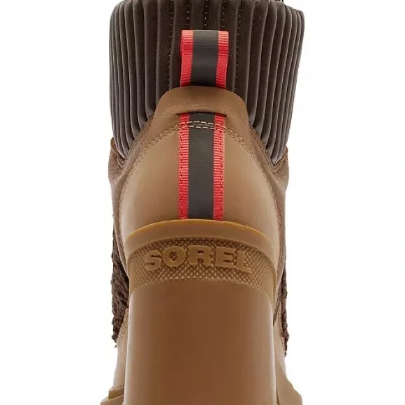 SOREL Brex Cozy Mixed-Media Lace-Up Booties - Picture 9 of 9